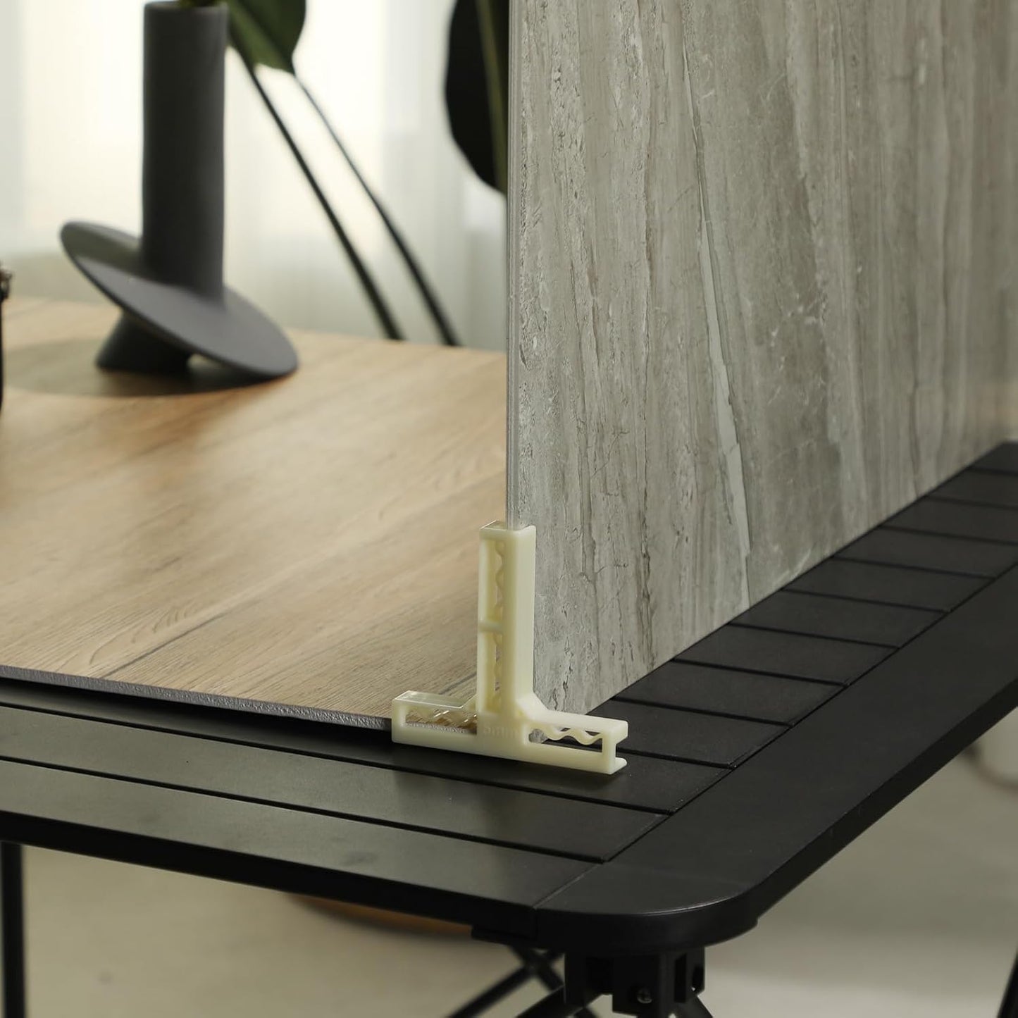 4 Soportes T Universales para Tablero Fondo Ajustable