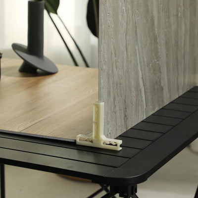 4 Soportes T Universales para Tablero Fondo Ajustable