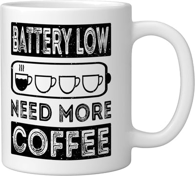 Taza cerámica para amantes del café blanca