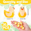 30 Patos Resina Plátano Decoración Fiesta