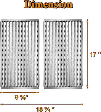 Placas emisoras parrilla repuesto Charbroil G362-2100-W