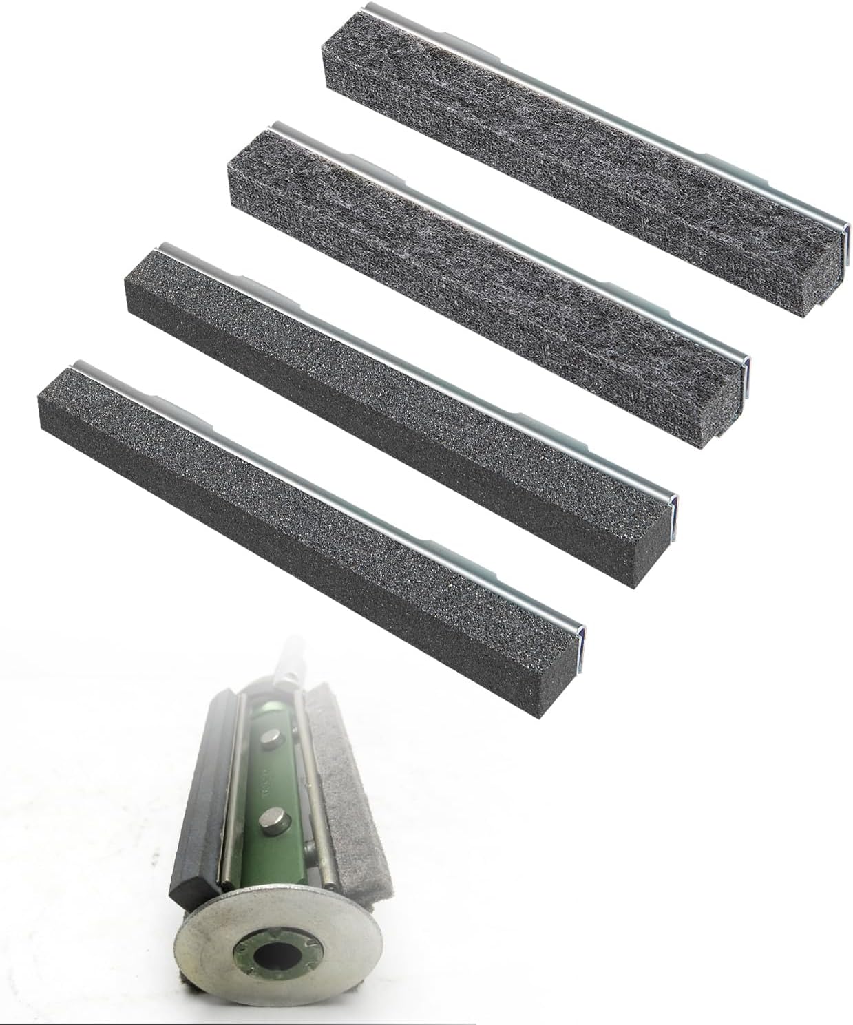 Juego piedra grano 80 repuesto Lisle 15000 con 2 limpiaparabrisas