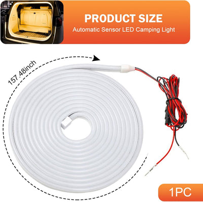 Tira Luz LED Automóvil Flexible 13.12pies Zona Carga Trasera