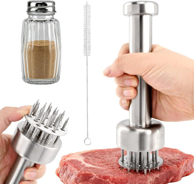 Ablandador automático de carne con 21 agujas de acero inoxidable 304