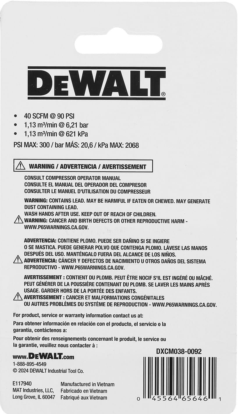 Enchufe aire 1/4 pulg comp 3/8 MNPT diseño alto flujo