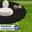 Mantel Elastano Redondo Set 6 Impermeable Ajustable 57-68pulg