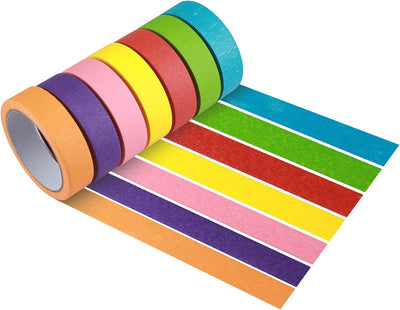 Cinta adhesiva texturizada para pintores 20yd x1pulg 7rollos