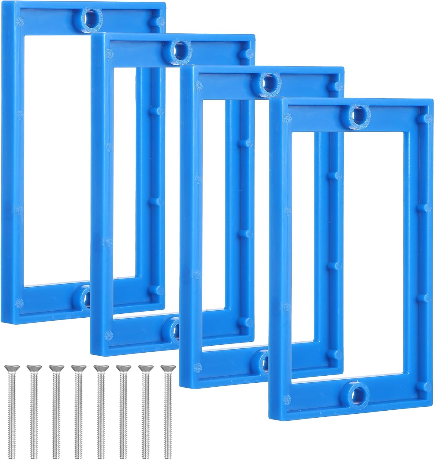 Extensor caja de salida 1/4" 4 Pzas con tornillos para enchufe