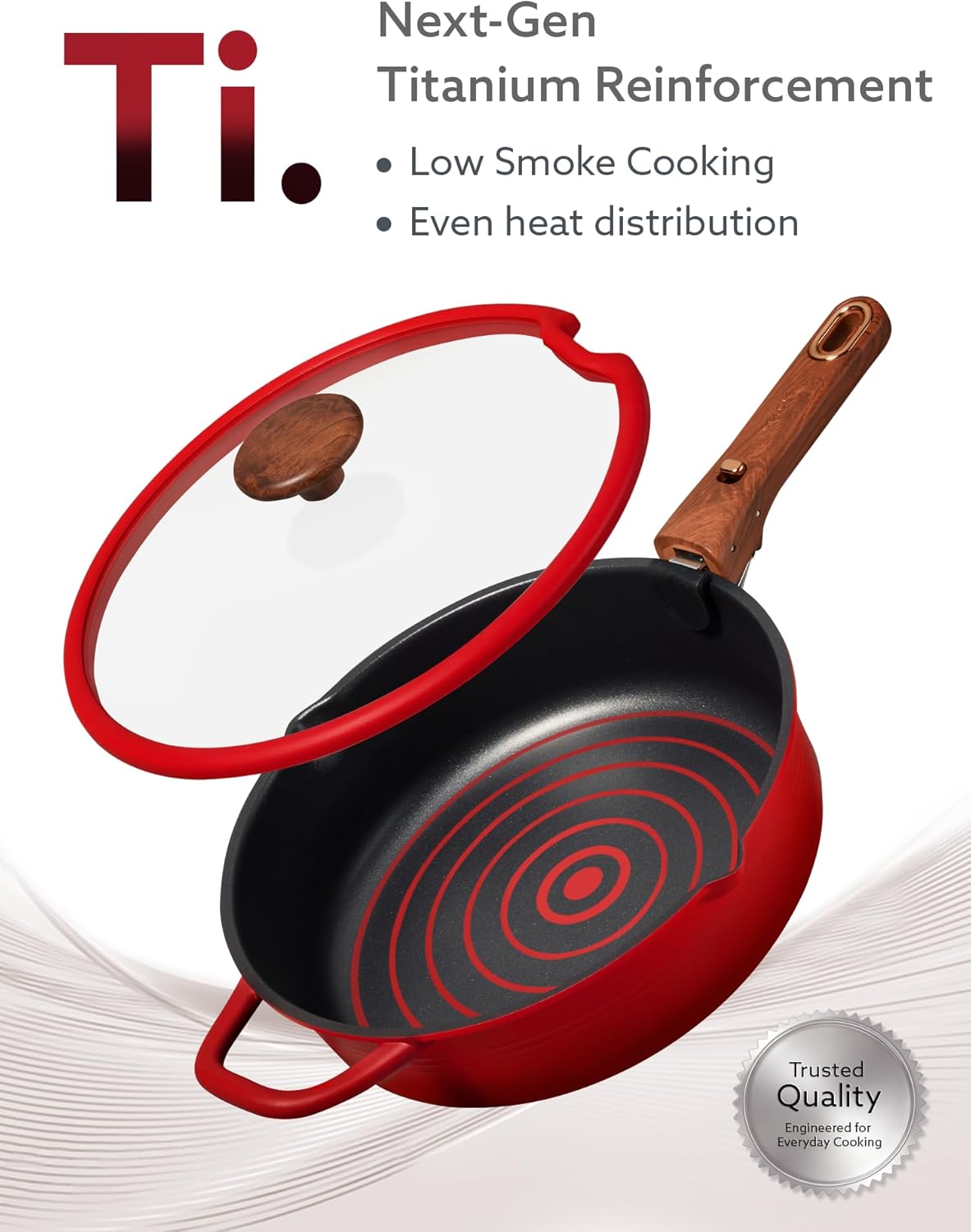 Set 20 Utensilios Cocina Titanio Antiadherente Desmontable