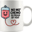 Taza de cerámica blanca sin BPA So Proud Of You para sobrevivientes de cáncer