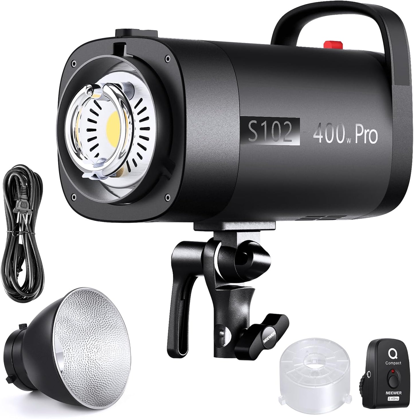 Luz estroboscópica S102-400W PRO 400Ws GN62 con LED y ventilador