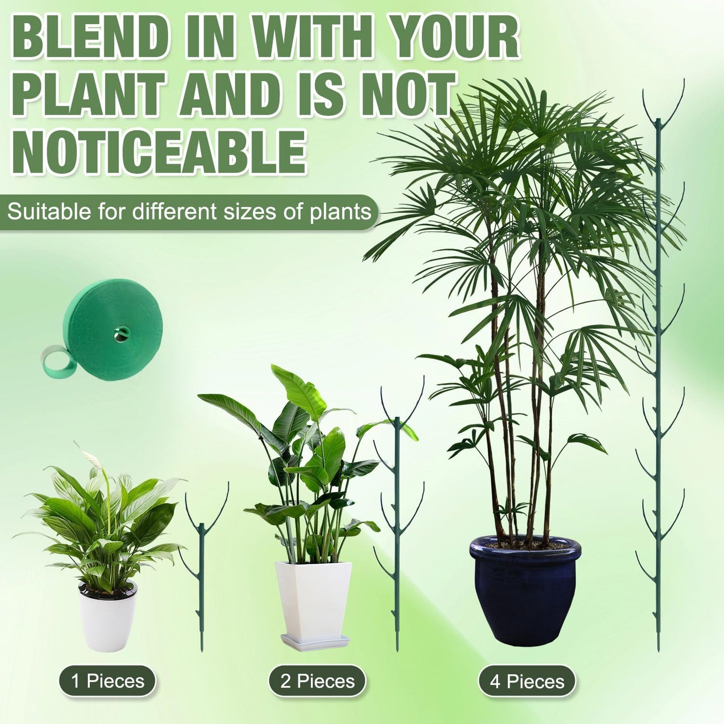10 Soportes Apilables para Plantas Monstera Interior Exterior