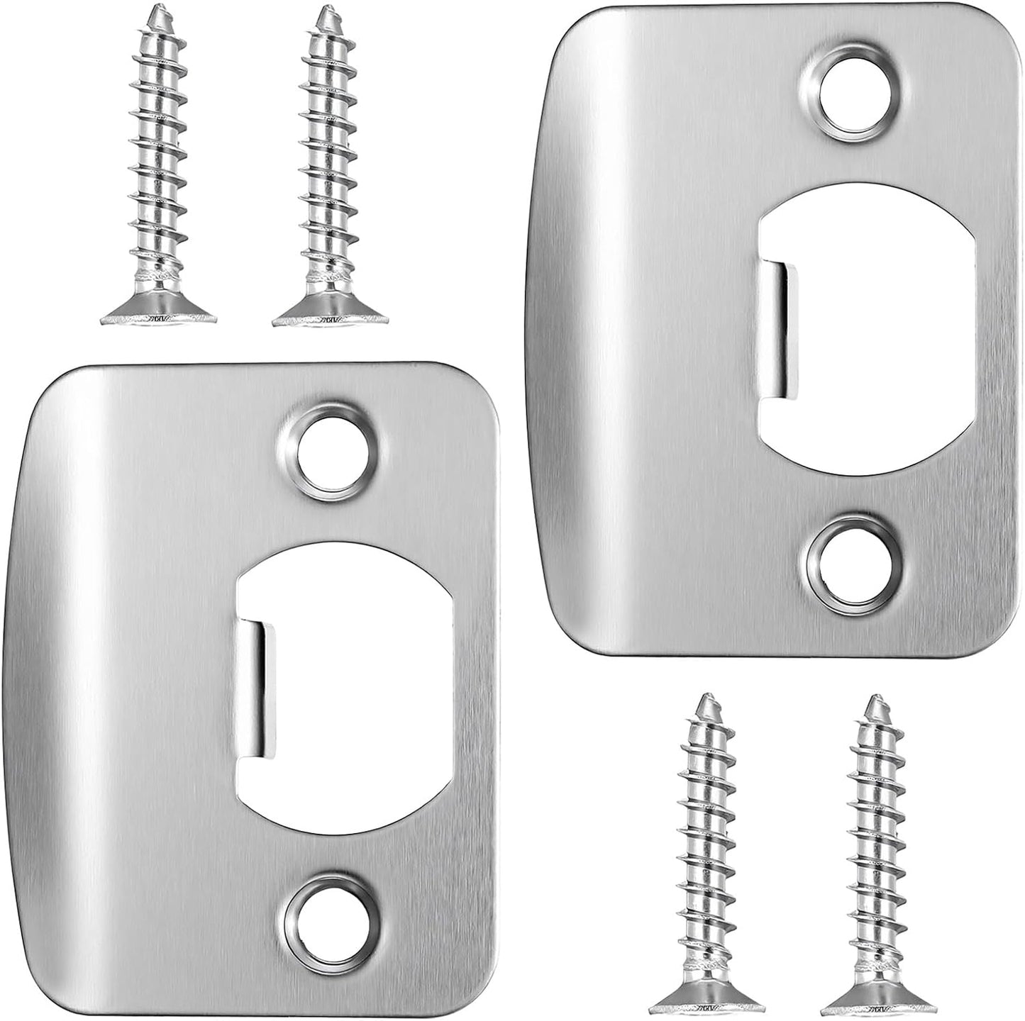 2 Pzas Placas Golpeo Puerta Interior Universal Redondas