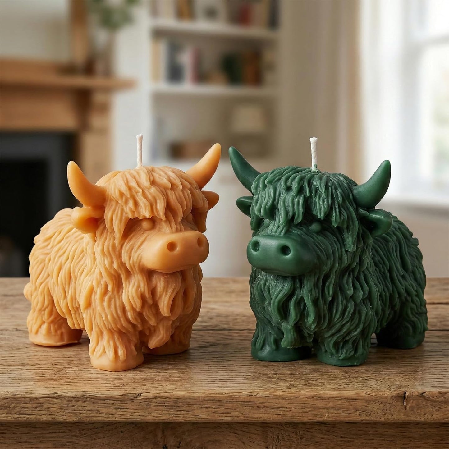 Moldes silicona vaca 3D para velas y pasteles