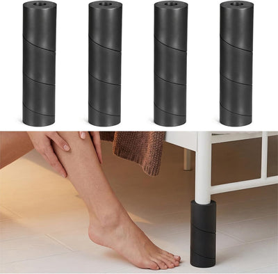 4 Protectores Patas Cama Reutilizables No Adhesivos