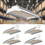 Luz lineal bahía alta 250W aluminio 5000K iluminación comercial