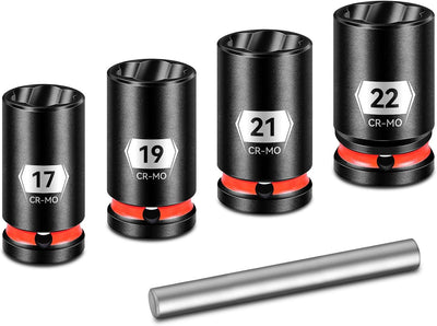 Set 5 Pzas Extractor Tuercas 1/2pulg Piloto