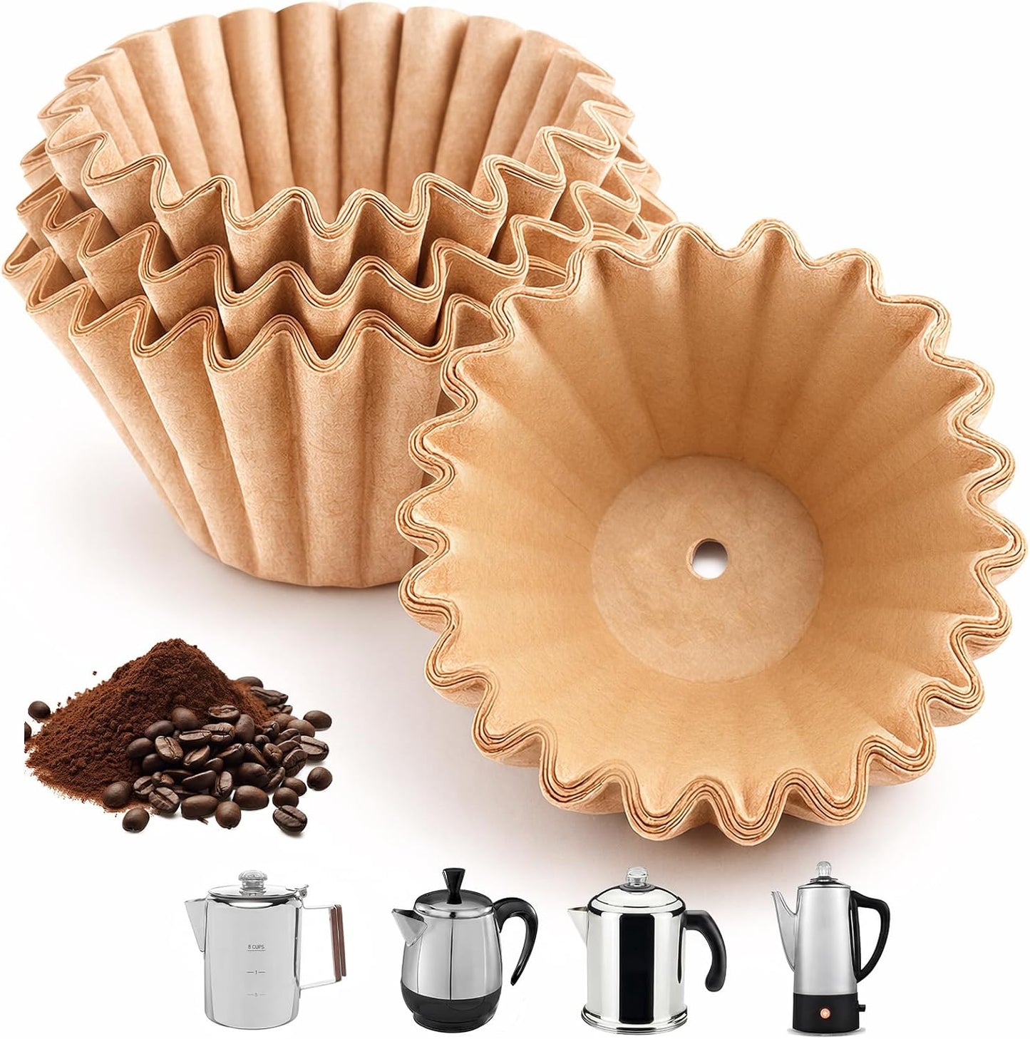 150 Filtros Café Comp Farberware Coletti 6Cup