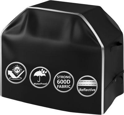 Cubierta parrilla exterior 55pulg resistente UV