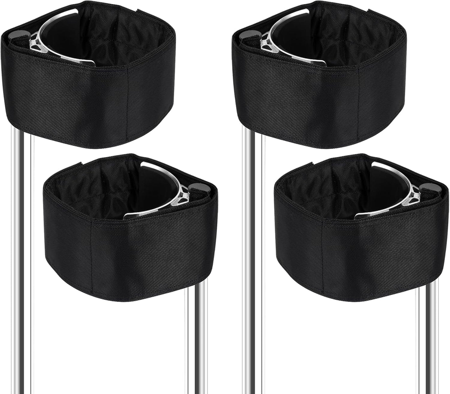 Correas zancos yeso 2 pares espuma acolchada ajustable