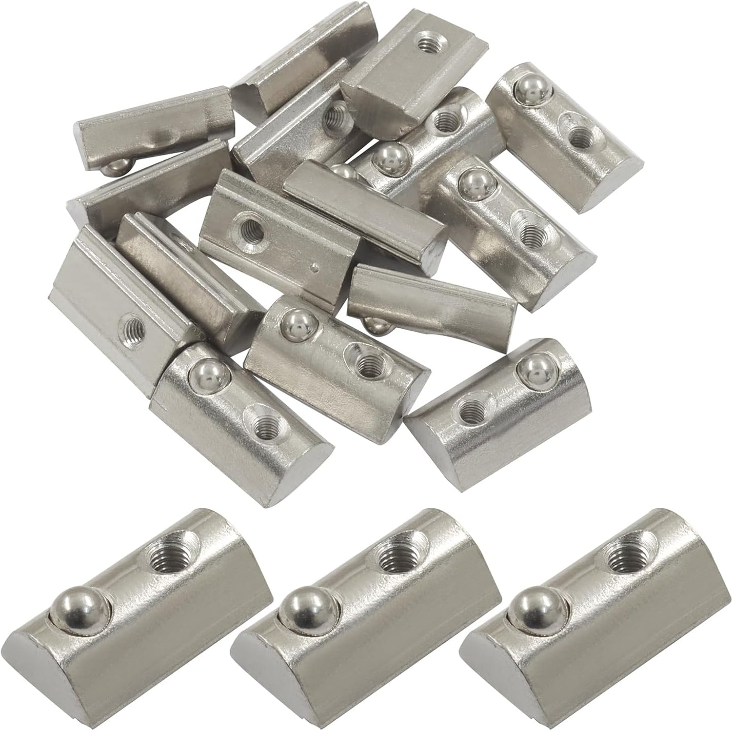Pack 12 Tornillos T M4 Acero Carbono para Impresora 3D