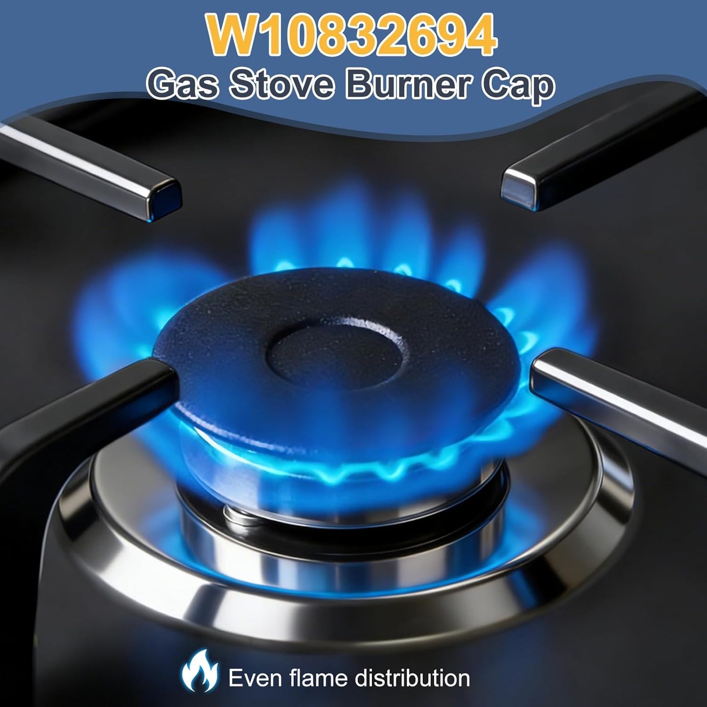 Set 5 Tapas Quemador Gas Whirlpool Repuesto