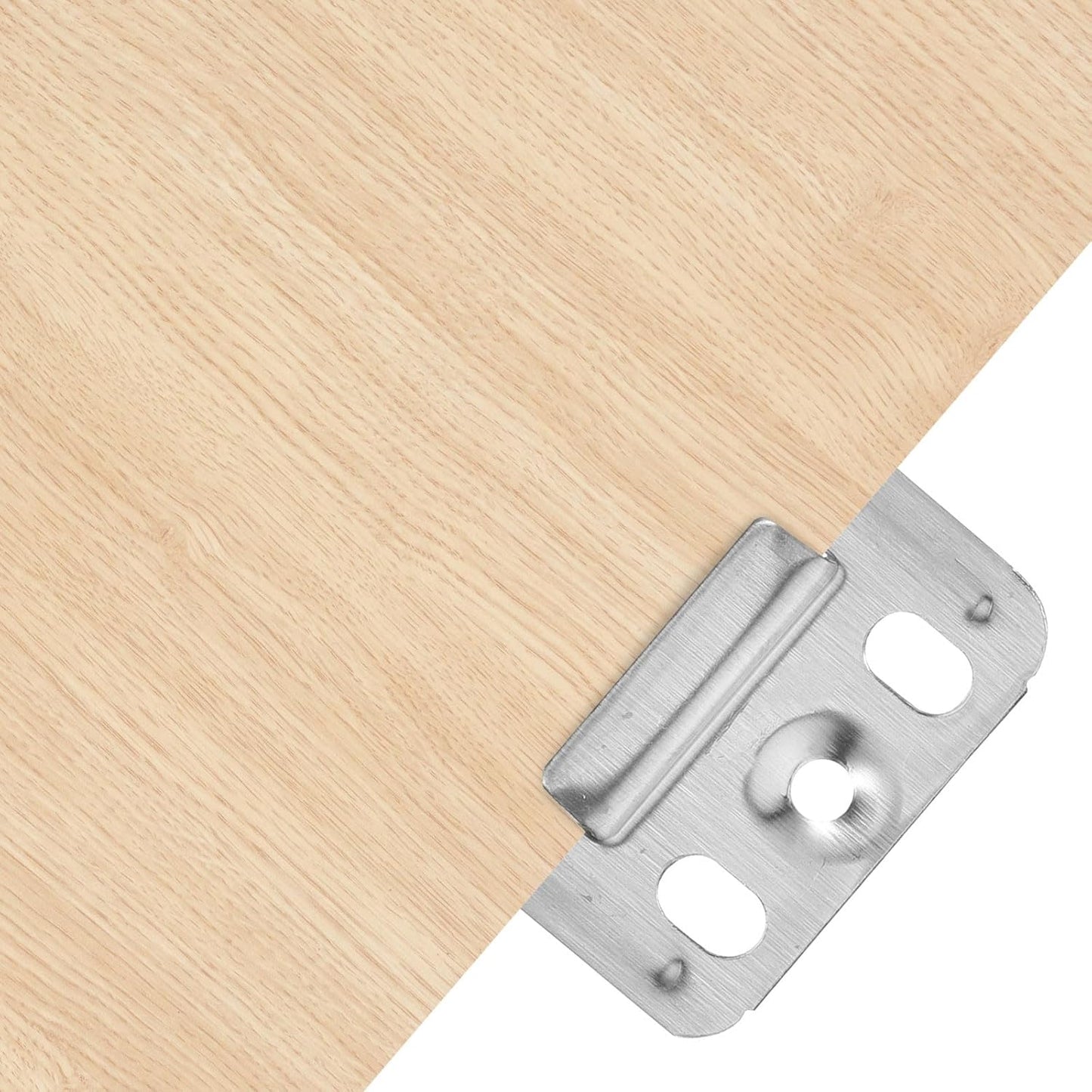 100 Abrazaderas Hebilla Acero Inox para Paneles Bambú
