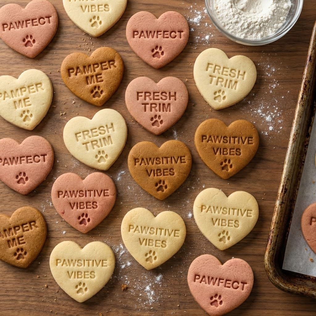 Set 9 Cortadores Corazón para Galletas Fondant