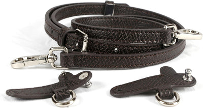 Mini bolsos cuero correa hombro ajustable para bolso cruzado