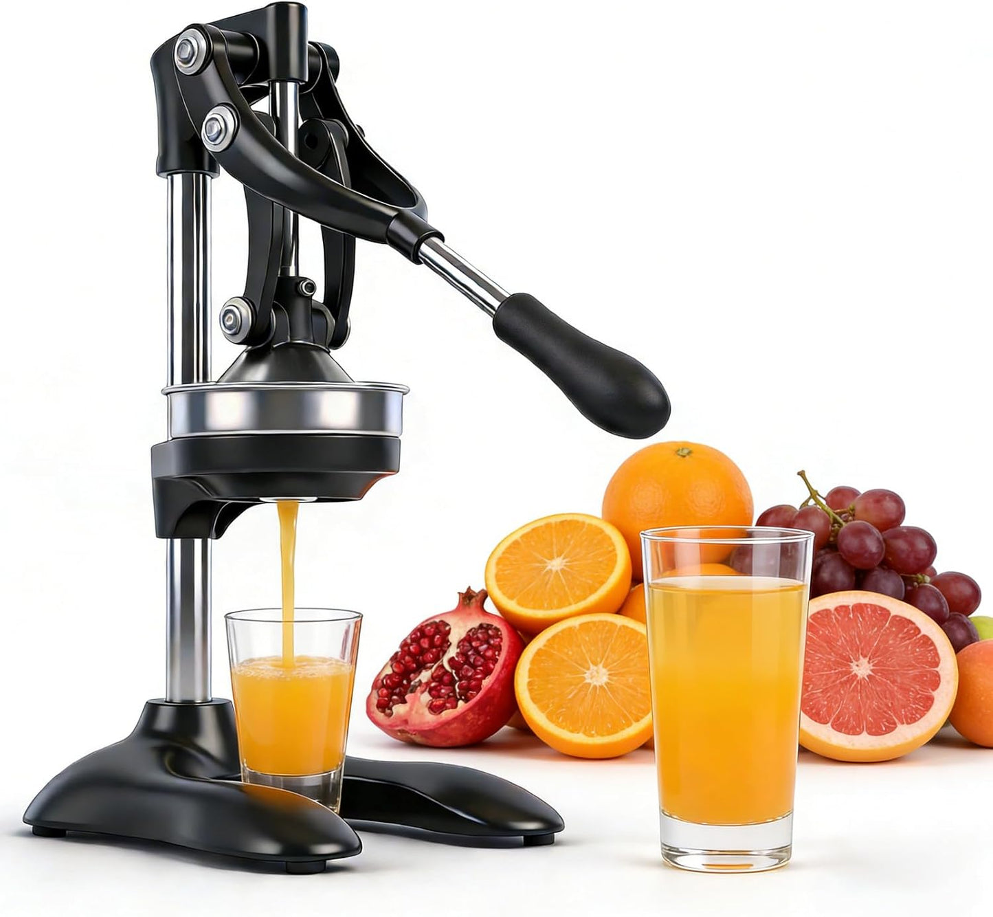 Exprimidor acero inox 304 uso comercial y doméstico