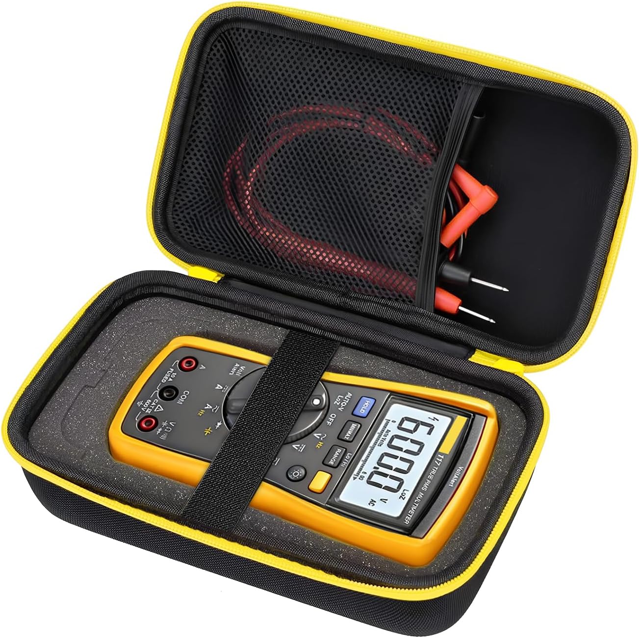 Estuche rígido para multímetro digital con espuma 117/15B/17B