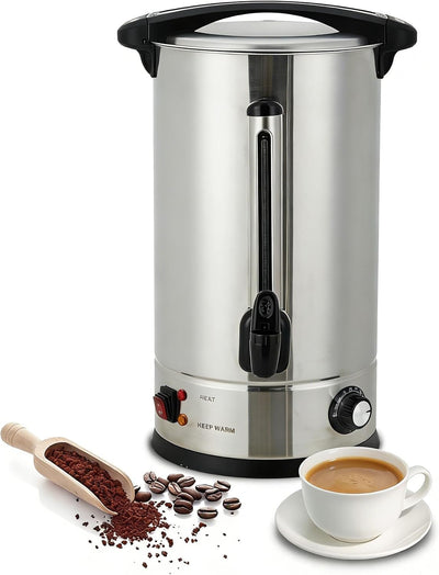 Cafetera de 14L acero inoxidable para eventos y catering