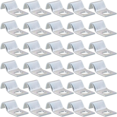 50 Pzas Clic de Tubo Acero 1/4 Pulg Electrónica