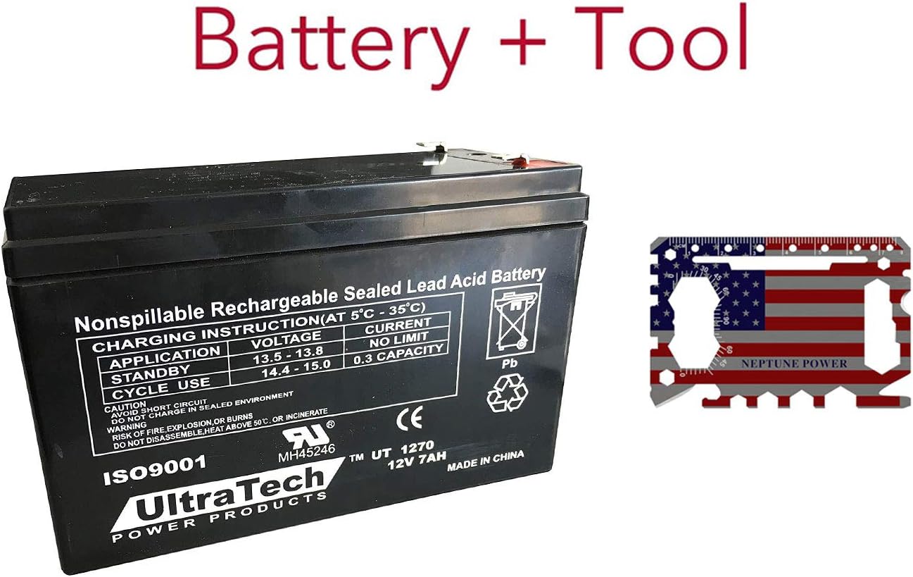 Multiherramienta 46en1 con batería 12V 7Ah plomo ácido