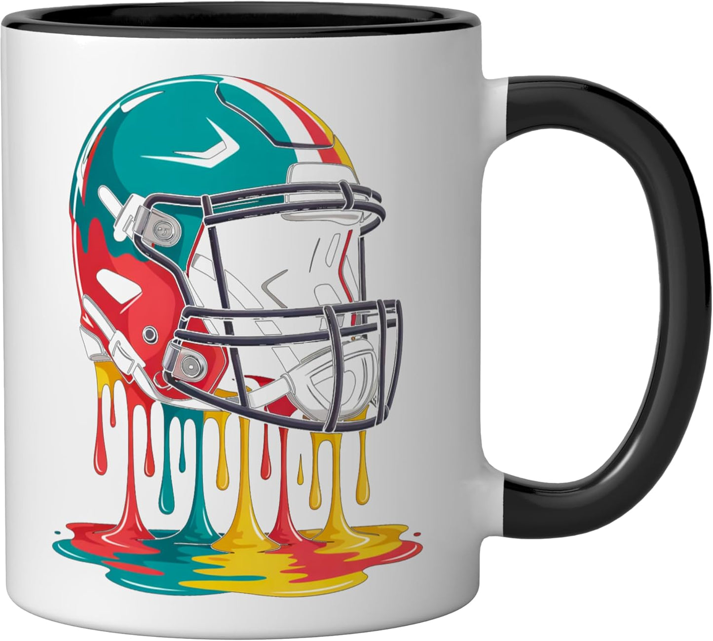 Taza Cerámica Helado Niños Negro/Blanco