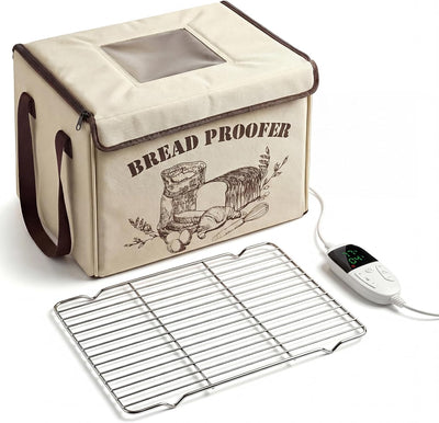 Proofer panadería plegable 50-130°F con temporizador 24h