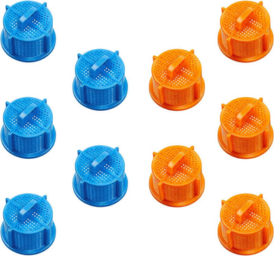 10 Filtros Agua Lavadora Doble Color Repuesto