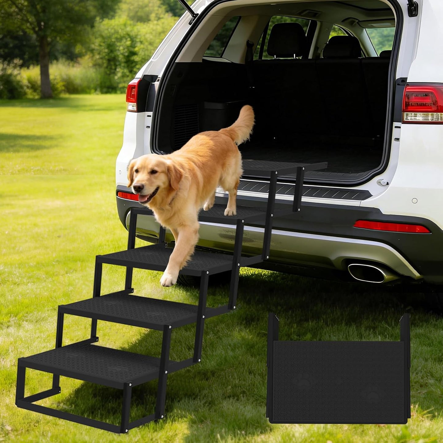 Escaleras plegables para perros grandes antideslizante plástico