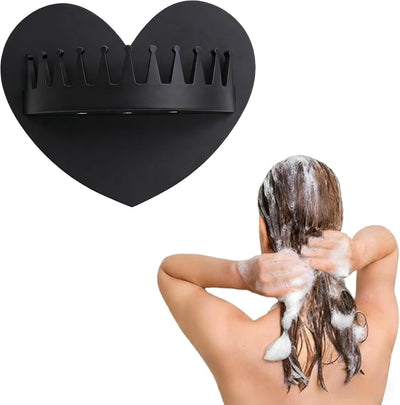 Colector pelo ducha reutilizable silicona negro