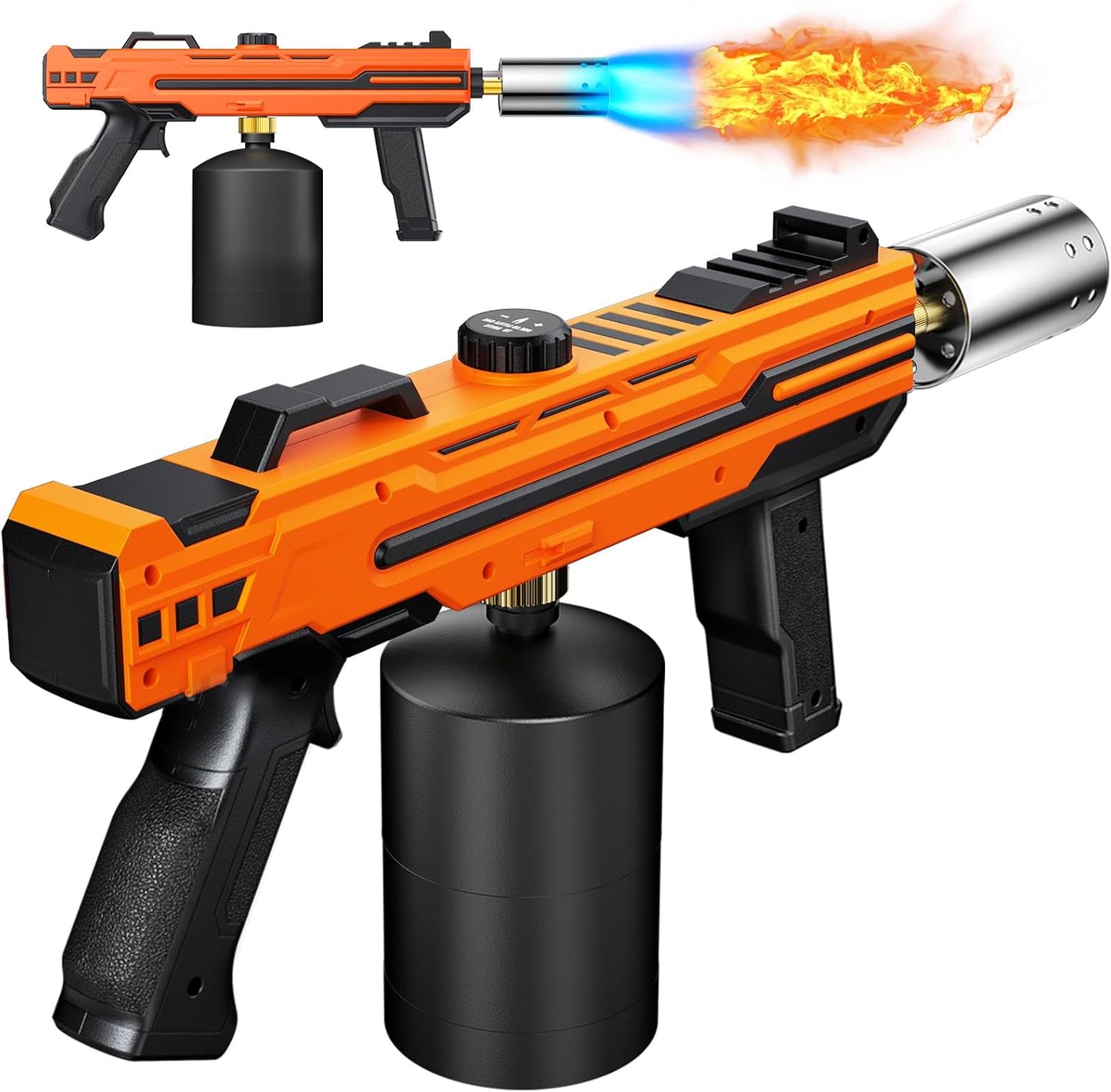 Antorcha propano llama ajustable para cocina barbacoa naranja