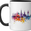 Taza Cerámica an der Brenz Negro/Blanco