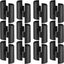 24 Pzas Clips Bloqueo Estanteria Alambre para Poste 3/4pulg