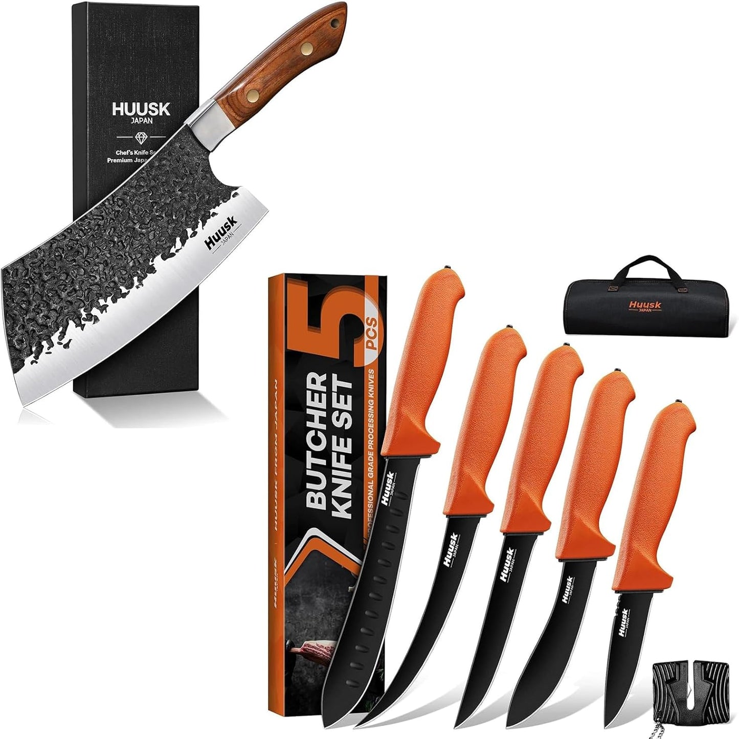 Cuchillo de cocina acero inox 7 pulg con mango antideslizante