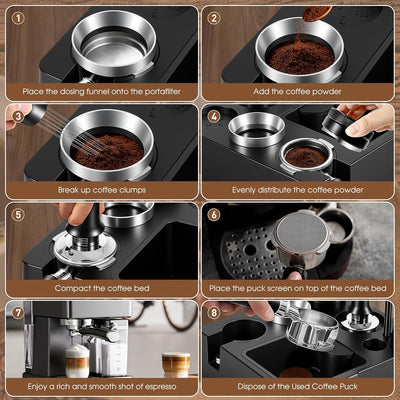Set accesorios espresso para portafiltro Breville 58mm
