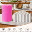 Rollo microfibra 100 toallas reutilizables sin pelusas rosa