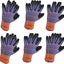 6 Pzas Guantes Jardinería Transpirables con Látex