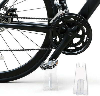 Soporte bicicleta portátil transparente para carretera y montaña