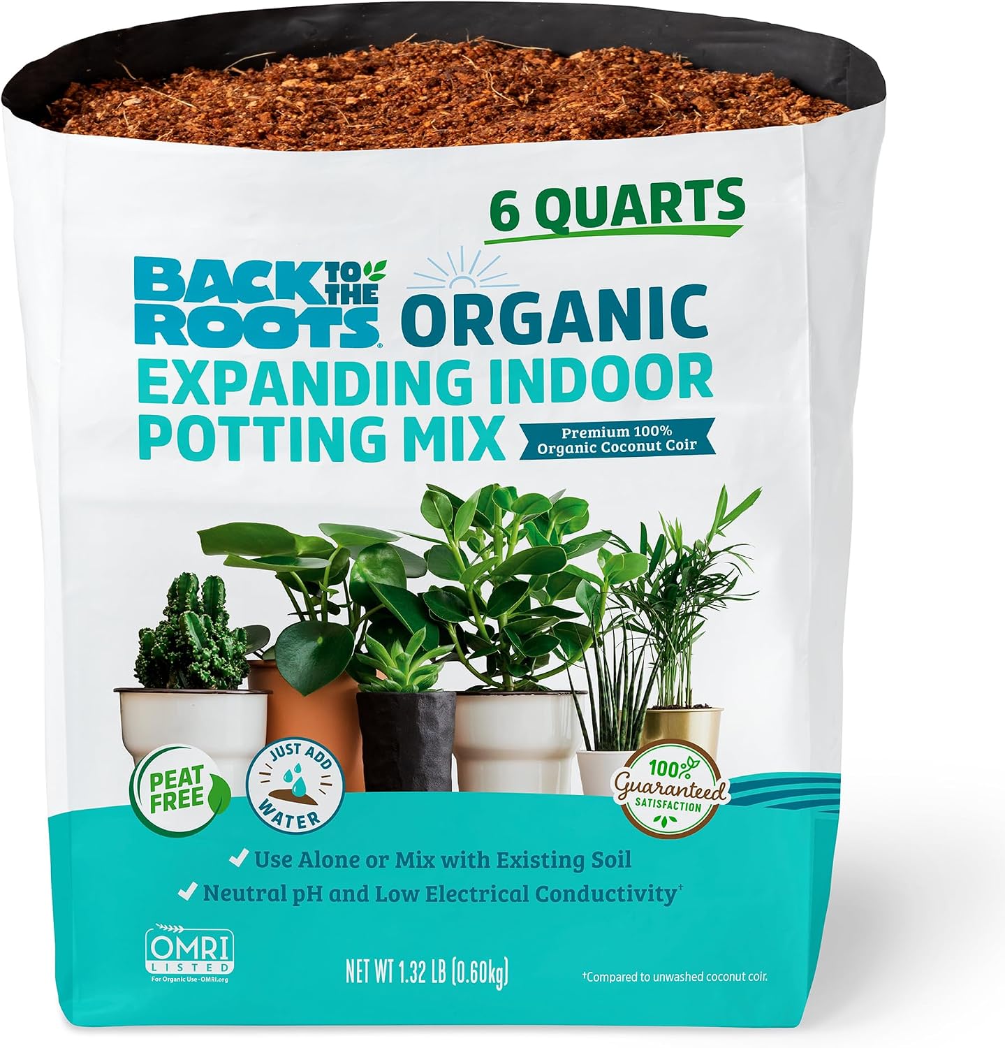 Suelo Orgánico Bloque Comprimido 6qt