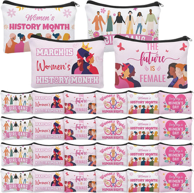 6 bolsas cosméticos con cremallera regalo mujer niña