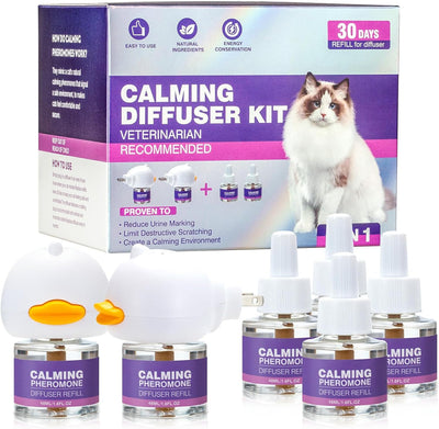 Difusor feromonas calmante para gatos reduce ansiedad